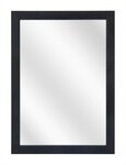 Houten Spiegel M202 zwart ingewassen kies uw spiegelmaat