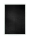 Krijtbord met M109 Aluminium Lijst mat zilver kies uw bordformaat