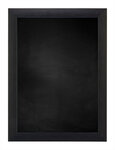 Krijtbord met M62 Aluminium Lijst zwart kies uw bordformaat