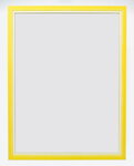 Houten lijst geel met spacer Kies uw standaardformaat