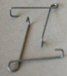 100 st. lijsthoeken voor randloze glaslijsten type nr. 3