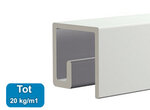 classic rail up wit 300 cm per stuk 05.11300-AHB