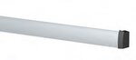 magazine rail aluminium kleur 166 cm