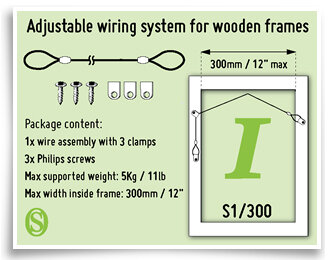 Ophangsysteem 1 (tot 5 kg, per 10 stuks)