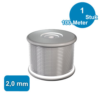 PERLON, 2,0mm, SPOEL, 100 meter 9.4404