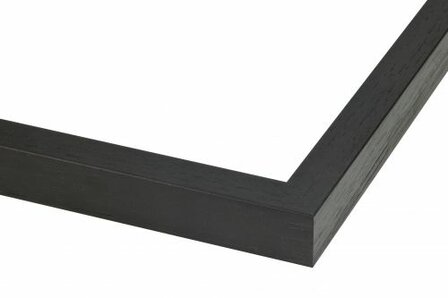 zwart ingewassen houten wissellijst M202 (M200 serie) Kies uw standaardformaat