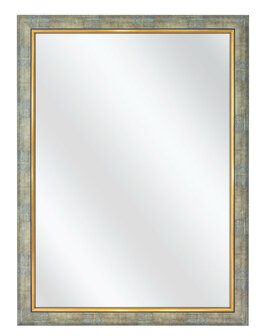 Glazen Spiegel met Luxe M46 lijst Zilver / Goud kies uw standaardformaat