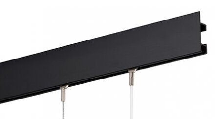  cliprail max zwart 150 cm