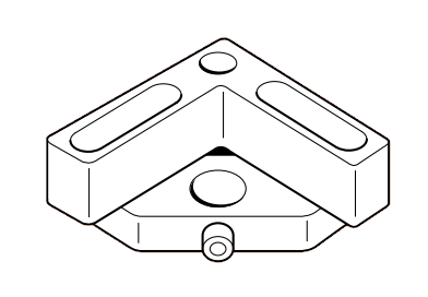 MAGNETISCHE HOUDER VOOR L-RUBBERS