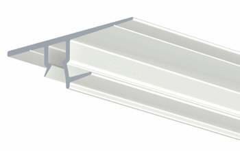 shadowline drywall bevestiging gipsplaten 13 mm wit 200 cm