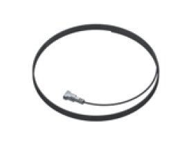 twister 1 mm staaldraad zwart 300 cm (10 stuks) 09.63300