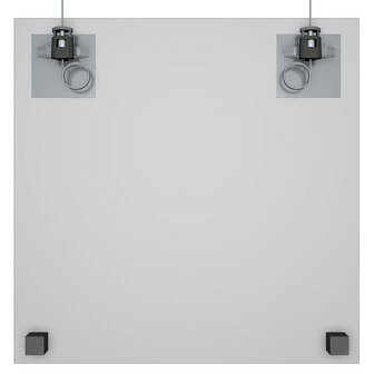 afstandhouder  foam antraciet 20 x 20 x 15 mm (500 stuks)