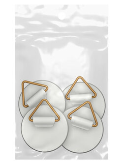 tegelhangers per 4 stuks  (10 sets)