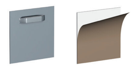 dibond hanger 100 x 200 mm (max. 8 kg) per 125 stuks