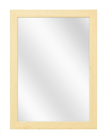 Houten Spiegel M200 blank kies uw spiegelmaat