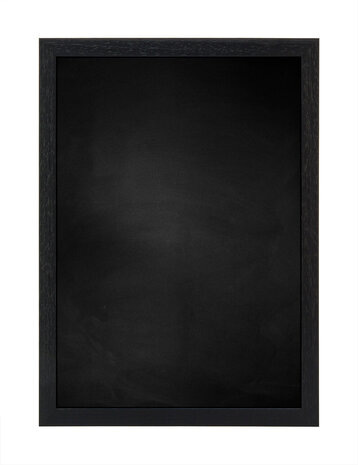 Krijtbord met M102 Houten Lijst zwart kies uw bordformaat