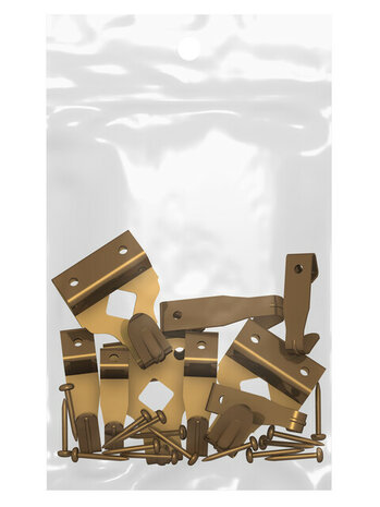 wandhaken, 12 stuks (10 sets)