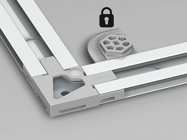back frame security clip (250 stuks)