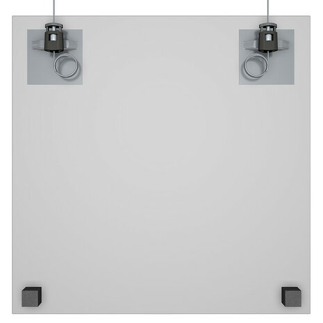 afstandhouder  foam antraciet 20 x 20 x 15 mm (500 stuks)