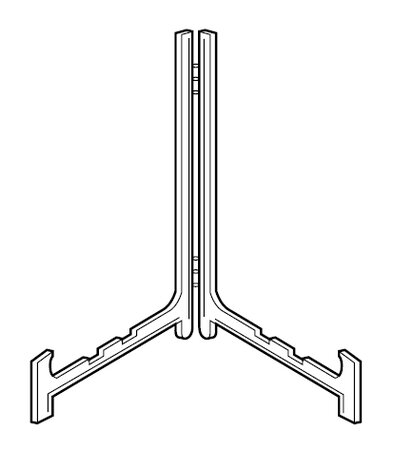 standaard modern voor 8-15cm RACO-11 50 10