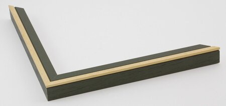 Krijtbord met M2024 Houten Lijst - Groengrijs / Blank