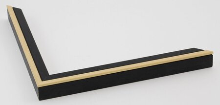 Krijtbord met M2024 Houten Lijst - Zwart / Blank