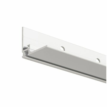 systeemplafond rail 200 cm wit  (5 gaten per m1)