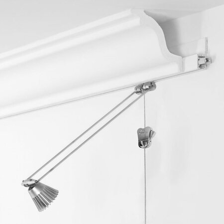 prorail crown wit 150 cm (4 gaten per m1)