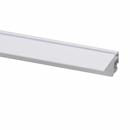 prorail flat wit 200 cm (4 gaten per m1)
