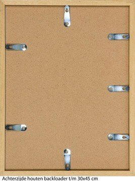 Houten wissellijst M240 (3D) Blank ongelakt maatwerk vraag offerte aan