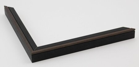 Krijtbord met M2024 Houten Lijst - Zwart / Bruin