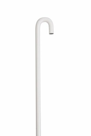 j-rail stang 3 mm wit 200 cm