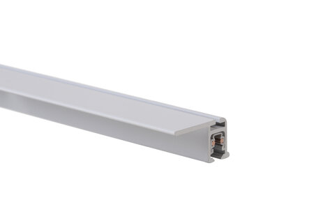 multirail flat wit 300 cm (4 gaten per m1)
