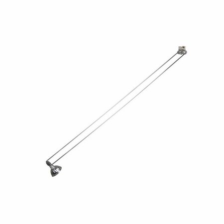 multirail armatuur 'classic' chroom 70 cm
