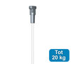 SET TWISTER 2 mm 150cm + MINI-HAAK, max. 4kg, per 10 stuks 9.6670