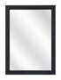 Houten Spiegel M202 zwart ingewassen kies uw spiegelmaat