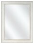 Glazen Spiegel met Luxe M61111 lijst Oud Wit kies uw standaardformaat