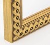 luxe houten wissellijsten M2713 goud gevlochten op maat