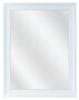 Glazen Spiegel met Luxe Ornament lijst wit kies uw standaardformaat