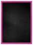 Krijtbord met M22210 Lijst roze kies uw bordformaat